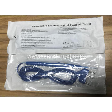 Hand control disposable electrosurgical ESU pencil